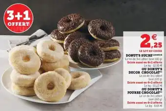 Super U Donuts sucre offre