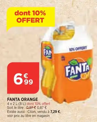 Bi1 Fanta orange offre
