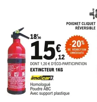 E.Leclerc L'Auto Extincteur 1kg offre