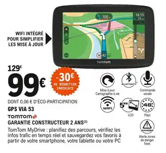 E.Leclerc L'Auto GPS via 53 offre