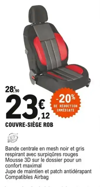 E.Leclerc L'Auto Couvre-siège rob offre