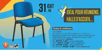 Chaise de conférence