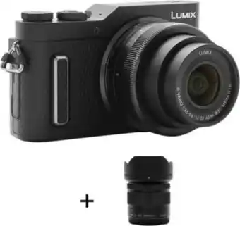 Boulanger Appareil photo hybride panasonic dc-gx880 w noir+ 12-35 + 35-100 mm offre