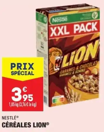 ALDI NESTLÉ céréales lion offre