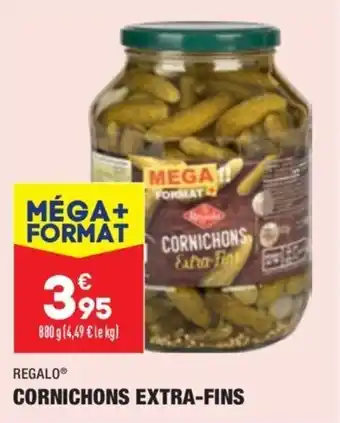 ALDI REGALO cornichons extra-fins offre
