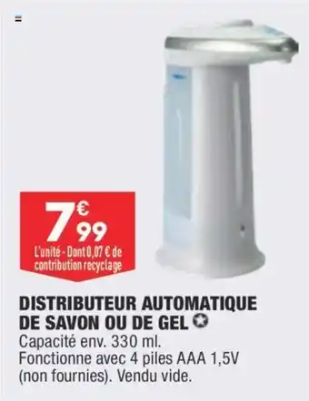 ALDI Distributeur automatique de savon ou de gel offre