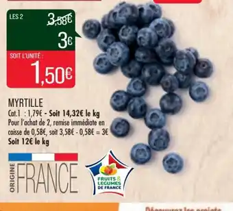 Match Myrtille offre