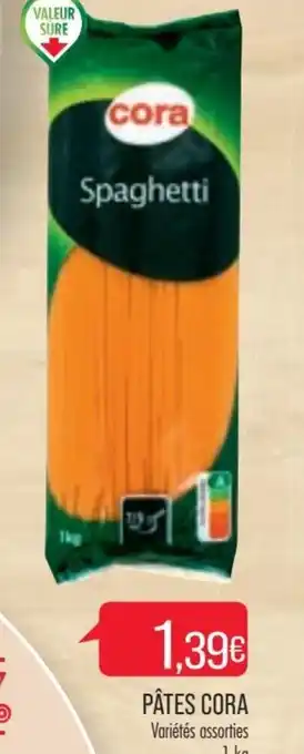 Match Pâtes Cora offre