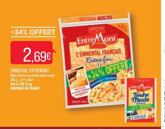 Match Emmental Entremont offre