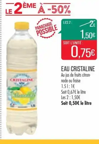 Match Eau Cristaline offre