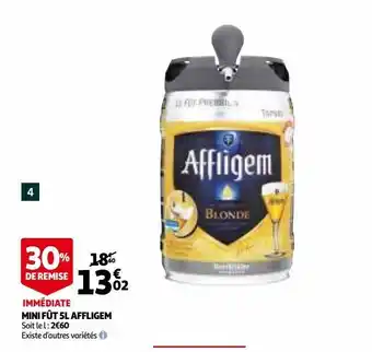Mini fut 5l affligem