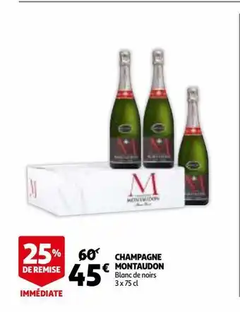 Auchan Champagne montaudon offre