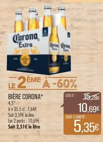 Match Bière Corona offre