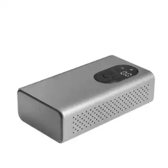 Pompe à air électrique lcd usb gris 54w 150psi