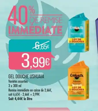 Match Gel Douche Ushuaia offre