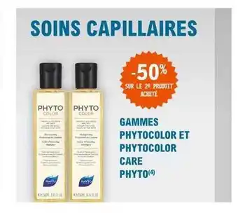 E.Leclerc Parapharmacie Gamme phytocolor et phytocolor care phyto offre