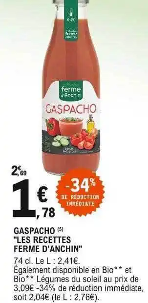 E.Leclerc Gaspacho offre