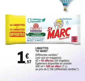 E.Leclerc Lingettes offre