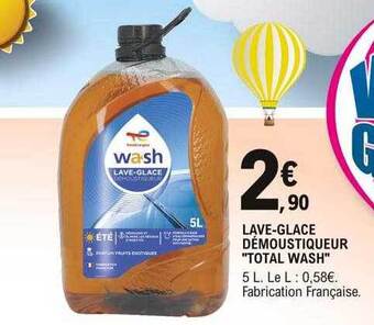 E.Leclerc Lave-glace démoustiqueur offre