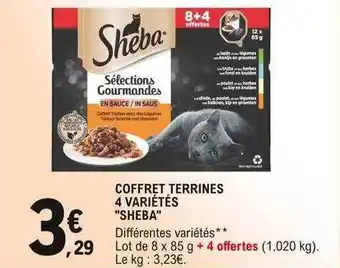 E.Leclerc Coffret terrines 4 variétés offre