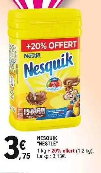 E.Leclerc Nesquik offre