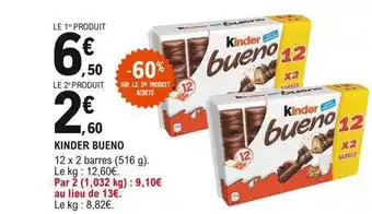 E.Leclerc Kinder bueno offre