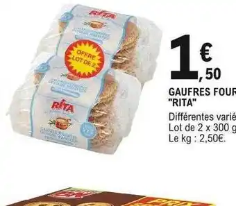 E.Leclerc Gaufres four offre