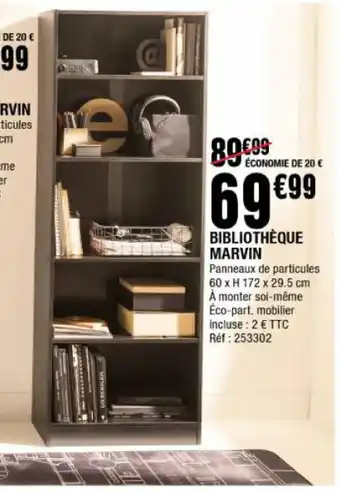 La Foir'Fouille Bibliothèque Marvin offre