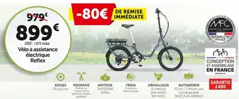 Roady Manufacture française du cycle vélo à assistance électrique reflex offre