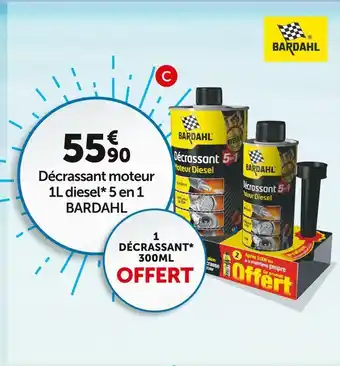 Roady Bardahl décrassant moteur** 1l diesel 5 et 1 offre