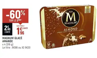 Spar Magnum glacé amande offre