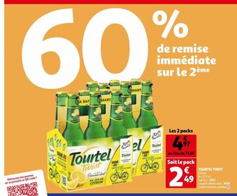 Auchan Tourtel twist offre