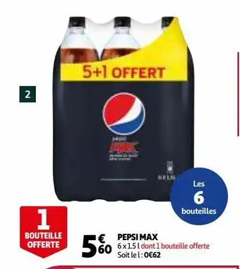 Auchan Pepsi max offre