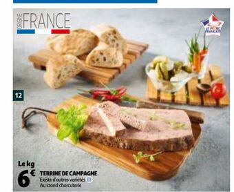 Auchan Terrine de campagne offre