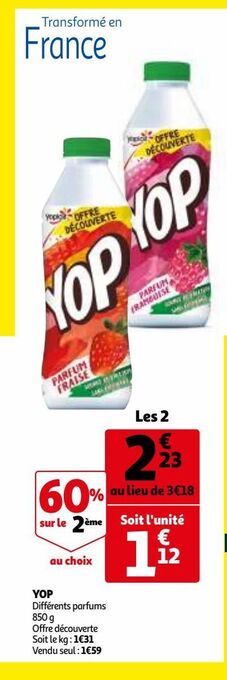 Auchan Yop offre
