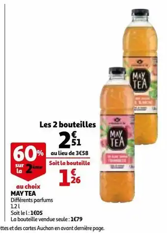Auchan May tea offre