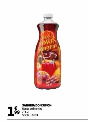 Auchan Sangria don simon offre