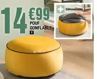 La Foir'Fouille Pouf Gonflabe offre