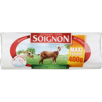 Auchan Supermarché Bûche de chèvre soignon offre