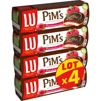 Auchan Supermarché Pim's framboise lu offre