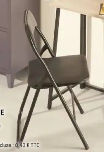 La Foir'Fouille Chaise Pliante offre