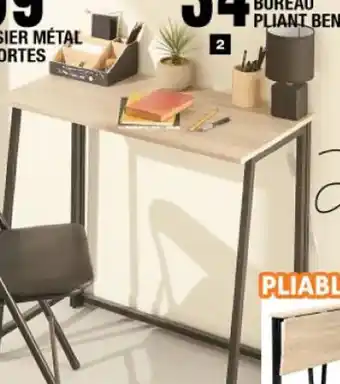 La Foir'Fouille Bureau Pliant Ben offre
