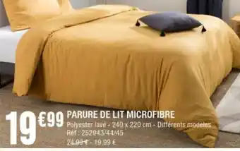 La Foir'Fouille Parure de Lit Microfibre offre