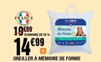 La Foir'Fouille Oreiller À mémoire de forme offre