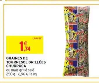 Intermarché Graines de tournesol grillées churruca offre