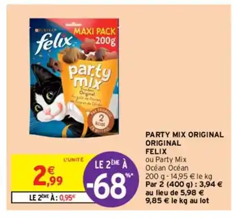 Intermarché Party mix original original felix offre
