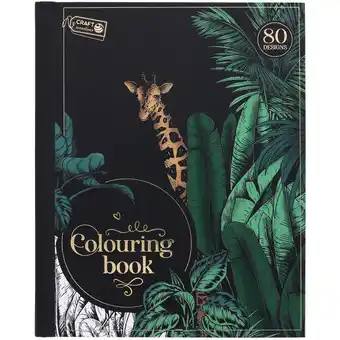 Action Livre à colorier de luxe craft sensations offre