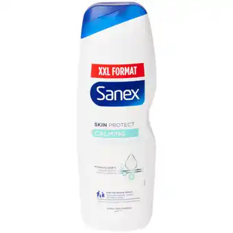 Action Crème de douche sanex skin protect calming offre