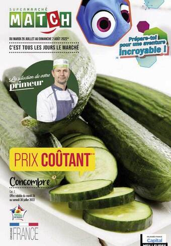 Match Concombre offre