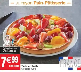 Cora x Carrefour Tarte aux fruits offre
